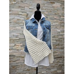 Gilet Jeans-Crochet