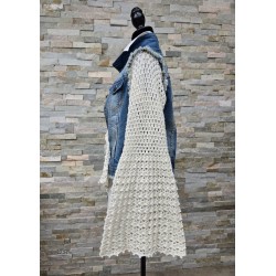 Gilet Jeans-Crochet
