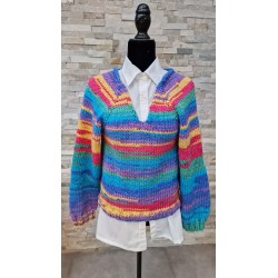 Pull en couleur