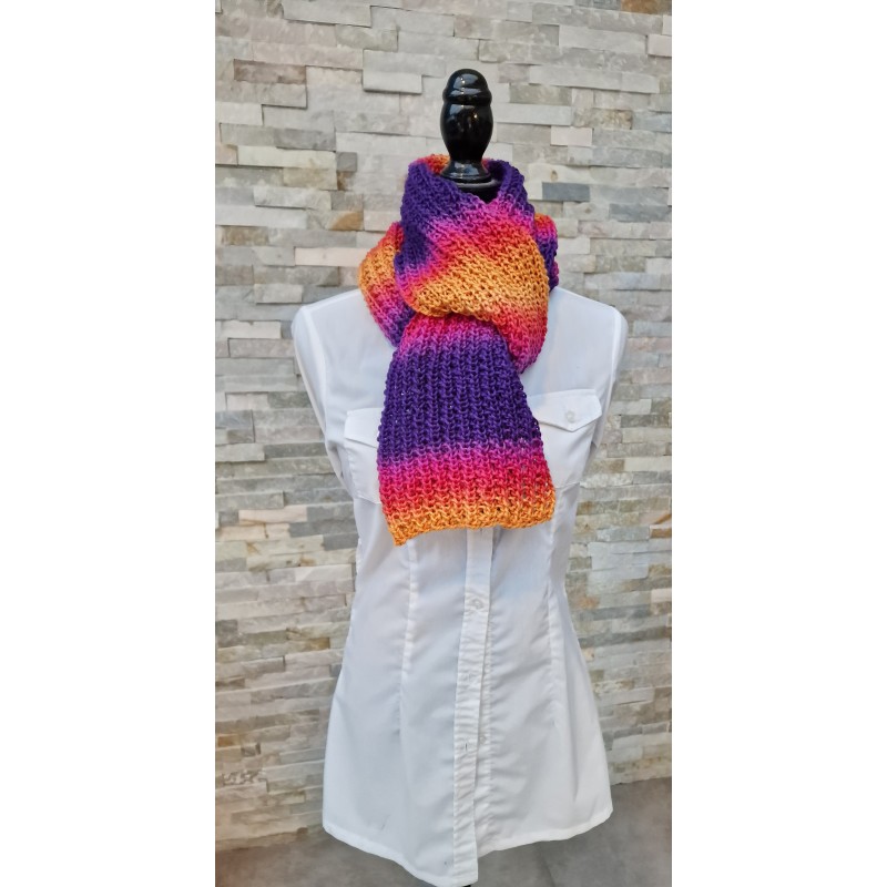 Echarpe en couleur